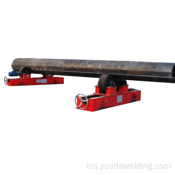 pemutar roller stand welding auto-adjust untuk paip berputar